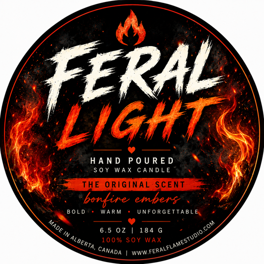 Feral Flame Mason Jar Candle | 6.5 oz