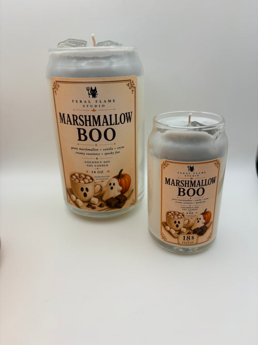 Marshmallow BOO | Coconut-Soy Gel