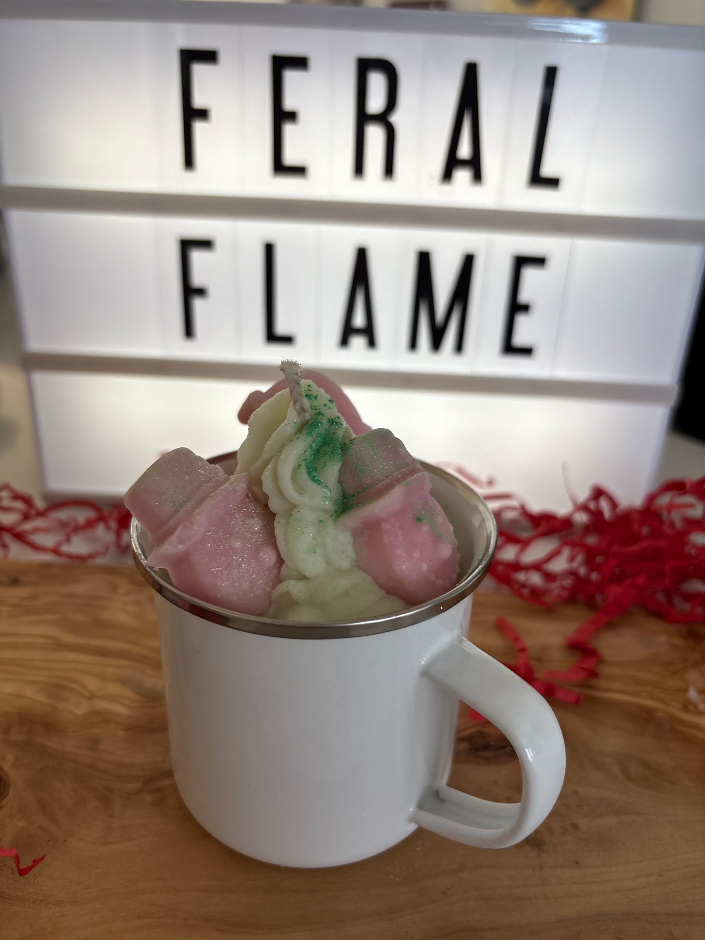 ☕ Peppermint Mocha – Holiday Candle (9.5 oz)