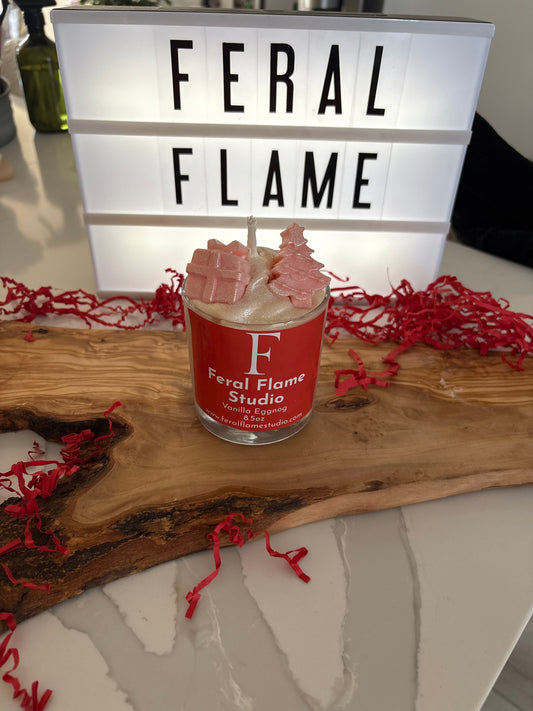 Vanilla Eggnog - Christmas Candle 8.5 oz