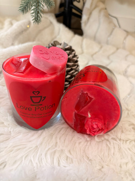 Love Potion | Coconut Soy-Gel Candle | 8.5 oz