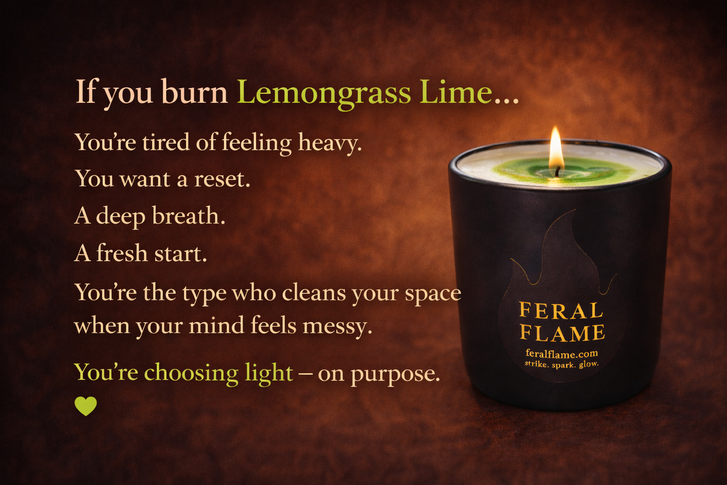 🕯️ Feral Flame Signature Candle | Coconut Soy - 👉 ⭐ Customer Favourite