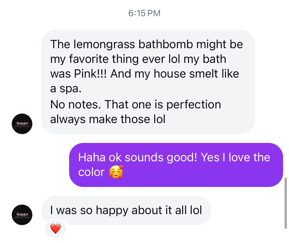 Signature Flame Bath Bomb | Lemongrass