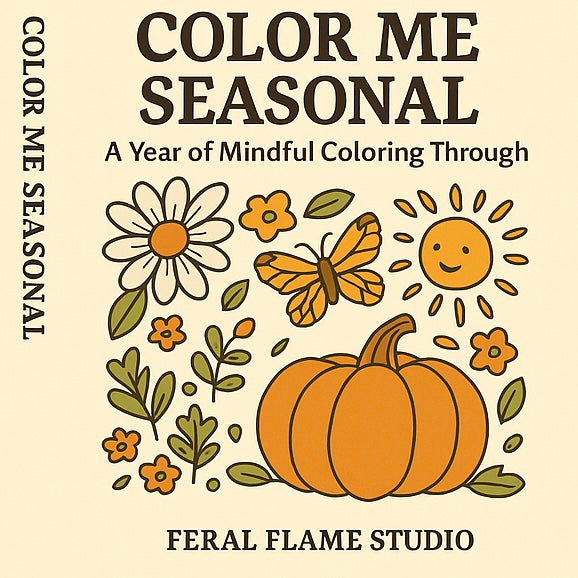 Color Me Seasonal | Coloring Book | Paperback