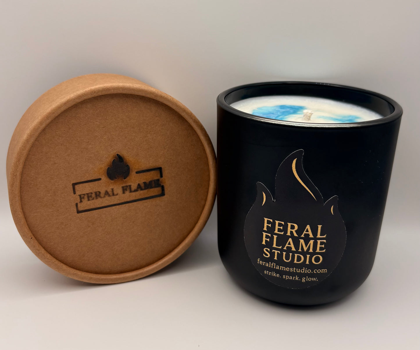 🕯️ Feral Flame Signature Candle | Coconut Soy - 👉 ⭐ Customer Favourite