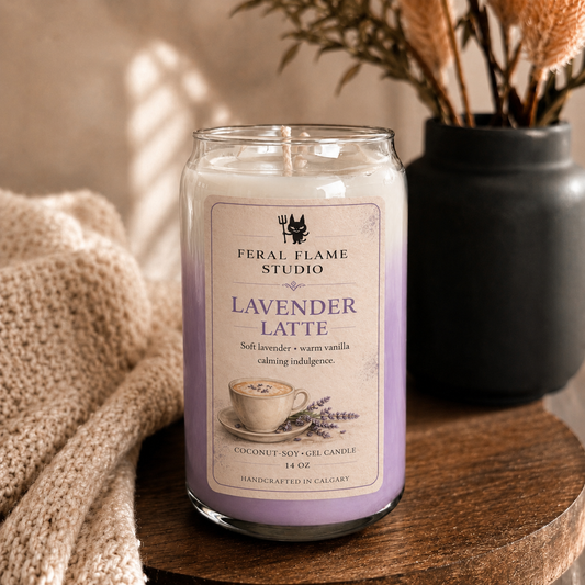 Lavender Latte | Coconut Soy-Gel
