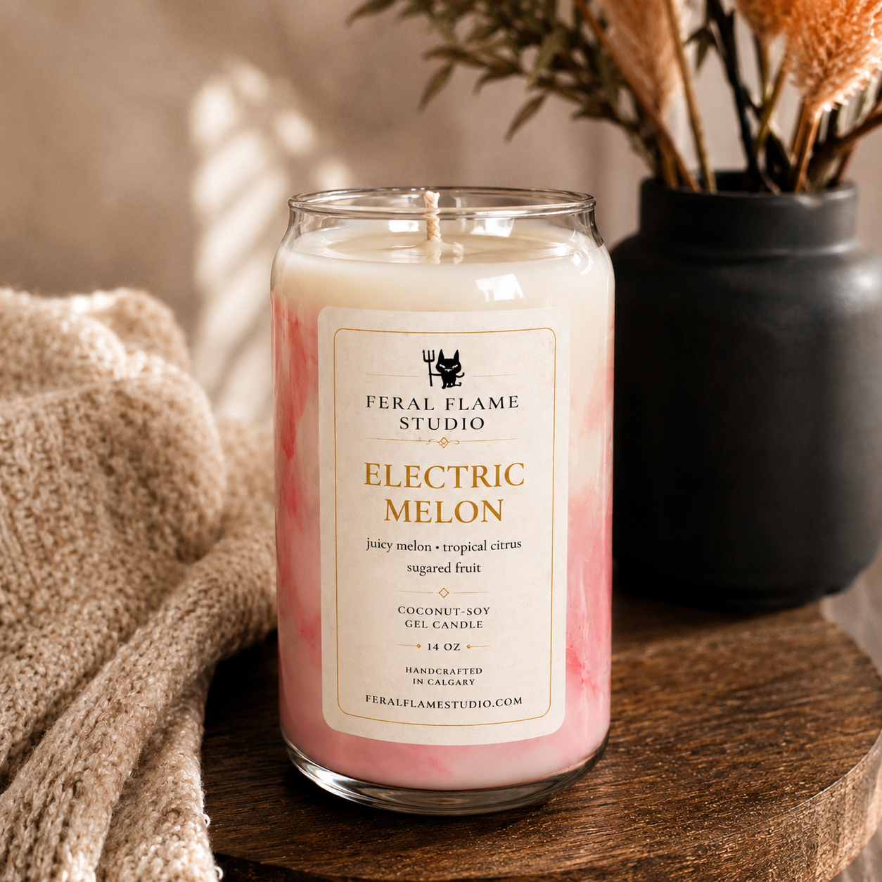 Electric Melon | Coconut Soy-Gel