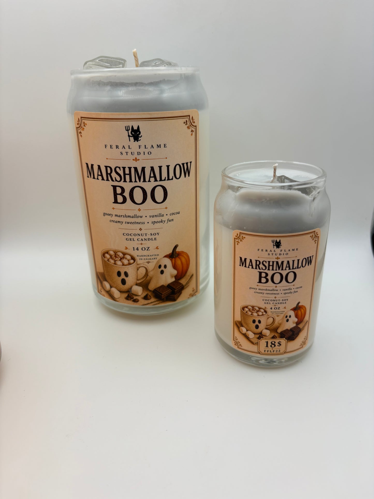 Marshmallow BOO | Coconut-Soy Gel