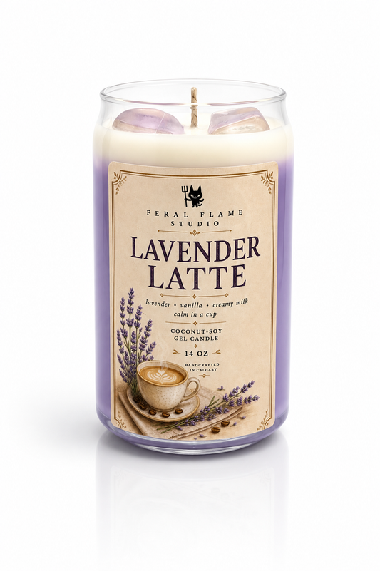 Lavender Latte | Coconut Soy-Gel