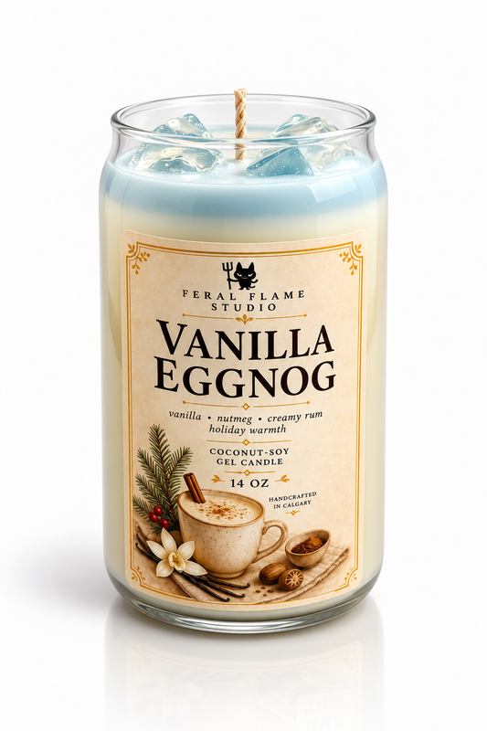 Vanilla Eggnog | Coconut-Soy Gel Candle
