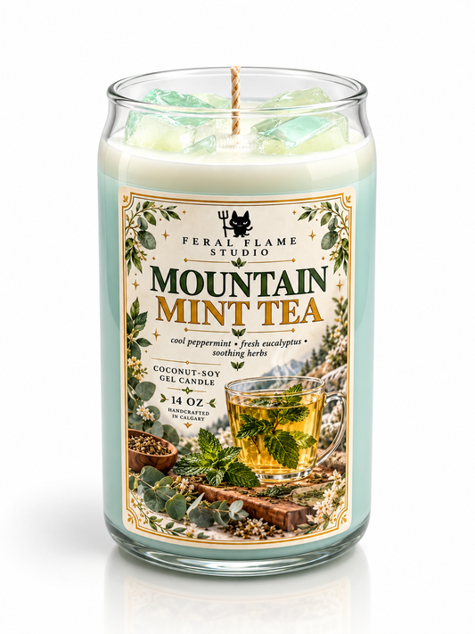 Mountain Mint | Coconut-Soy Gel Candle